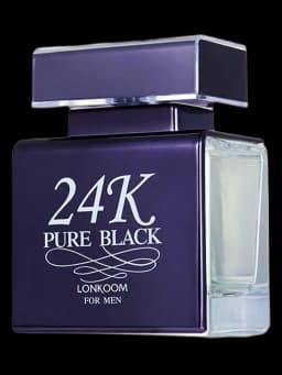24K Pure Black for men
