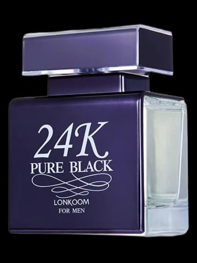 24K Pure Black for men