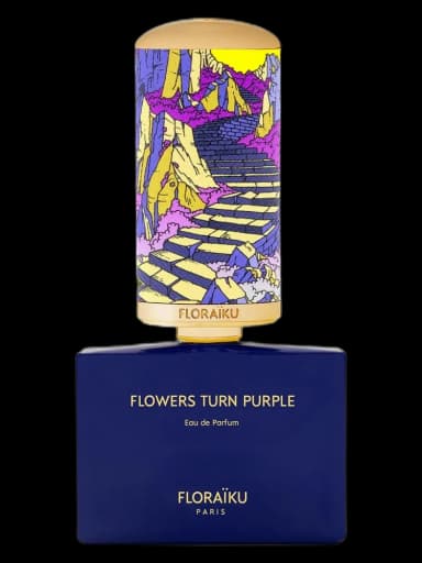 Flowers Turn Purple Floraiku unisex