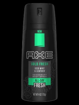 Gold Fresh Iced Mint and Leather for men